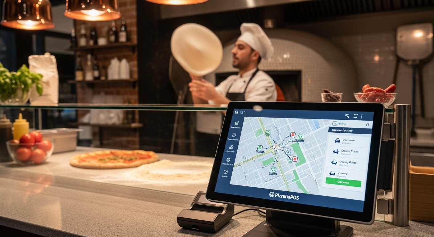 Pizza Delivery Management: Route Optimization & Driver Tracking | PizzeriaPOS